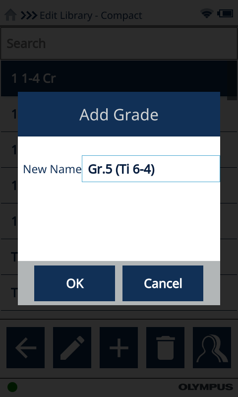 图4. Vanta XRF 合金牌号新增钛合金Gr.5 (Ti 6-4)